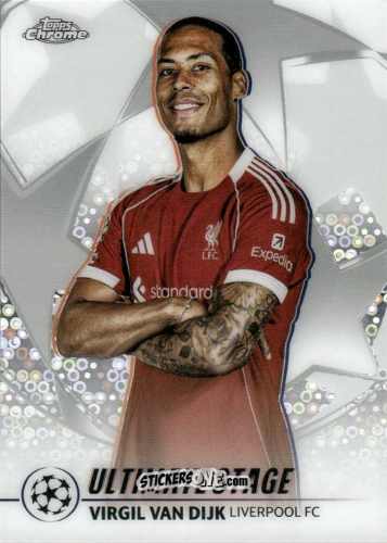 Sticker Virgil van Dijk - UEFA Club Competitions 2025-2026
 n. US-1 - Topps