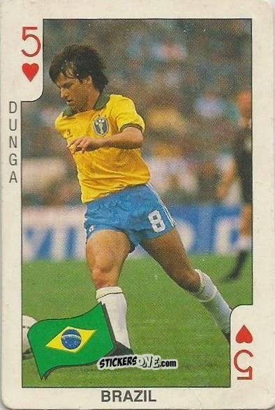 Sticker Dunga - World Cup Italia 90
 n. 5 - DANDY GUM