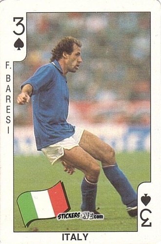 Figurina Franco Baresi - World Cup Italia 90
 n. 29 - DANDY GUM