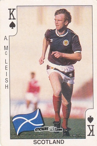 Cromo Alex McLeish - World Cup Italia 90
 n. 39 - DANDY GUM