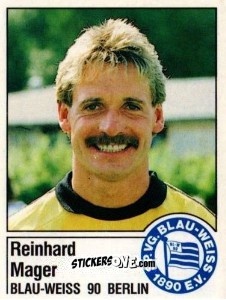 Sticker Reinhard Mager