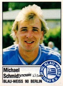 Figurina Michael Schmidt - German Football Bundesliga 1986-1987 - Panini