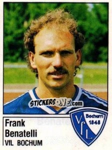 Figurina Frank Benatelli - German Football Bundesliga 1986-1987 - Panini