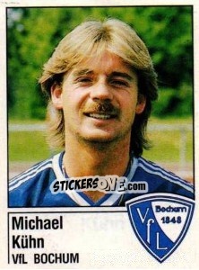 Sticker Michael Kühn - German Football Bundesliga 1986-1987 - Panini