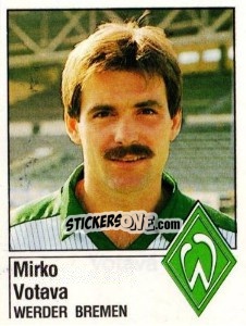 Cromo Mirko Votava - German Football Bundesliga 1986-1987 - Panini