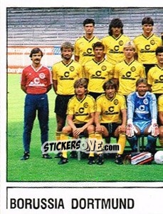 Cromo Mannschaftsbild - German Football Bundesliga 1986-1987 - Panini