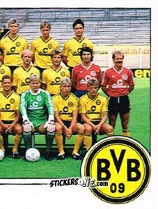 Cromo Mannschaftsbild - German Football Bundesliga 1986-1987 - Panini