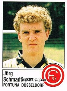 Cromo Jörg Schmadtke - German Football Bundesliga 1986-1987 - Panini