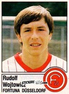 Figurina Rudolf Wojtowice - German Football Bundesliga 1986-1987 - Panini