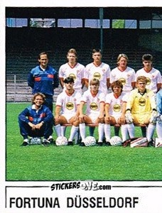 Figurina Mannschaftsbild - German Football Bundesliga 1986-1987 - Panini