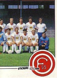 Cromo Mannschaftsbild - German Football Bundesliga 1986-1987 - Panini