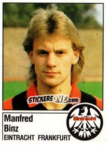 Figurina Manfred Binz - German Football Bundesliga 1986-1987 - Panini