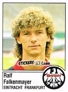 Sticker Ralf Falkenmayer - German Football Bundesliga 1986-1987 - Panini