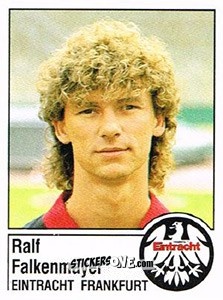 Cromo Ralf Falkenmayer - German Football Bundesliga 1986-1987 - Panini