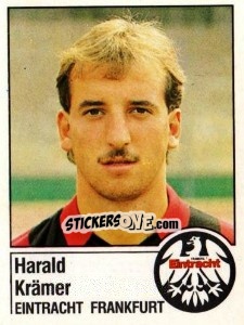 Cromo Harald Krämer - German Football Bundesliga 1986-1987 - Panini
