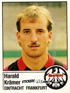 Figurina Harald Krämer - German Football Bundesliga 1986-1987 - Panini