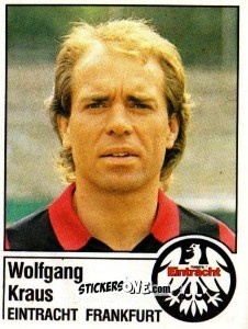 Sticker Wolfgang Krause - German Football Bundesliga 1986-1987 - Panini