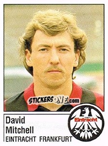 Figurina David Mitchell - German Football Bundesliga 1986-1987 - Panini