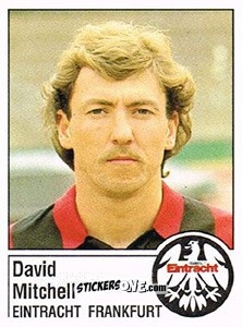 Figurina David Mitchell - German Football Bundesliga 1986-1987 - Panini