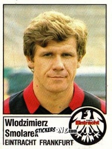 Sticker Wlodzimiez Smolarek - German Football Bundesliga 1986-1987 - Panini