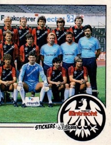 Cromo Mannschaftsbild - German Football Bundesliga 1986-1987 - Panini