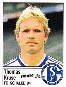 Cromo Thomas Krause - German Football Bundesliga 1986-1987 n. 118 - Panini