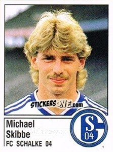 Cromo Michael Skibbe - German Football Bundesliga 1986-1987 - Panini