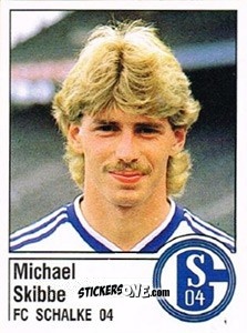 Cromo Michael Skibbe - German Football Bundesliga 1986-1987 n. 121 - Panini
