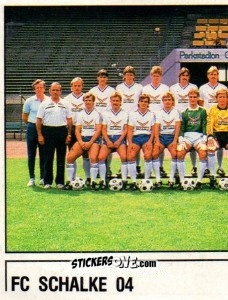 Sticker Mannschaftsbild - German Football Bundesliga 1986-1987 n. 125 - Panini