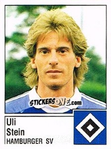 Sticker Uli Stein - German Football Bundesliga 1986-1987 - Panini
