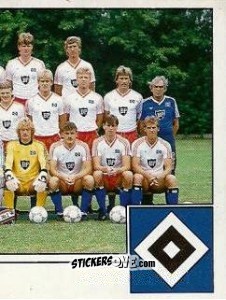 Figurina Mannschaftsbild - German Football Bundesliga 1986-1987 - Panini