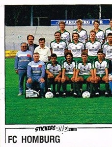 Sticker Mannschaftsbild - German Football Bundesliga 1986-1987 - Panini