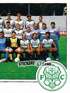 Figurina Mannschaftsbild - German Football Bundesliga 1986-1987 - Panini