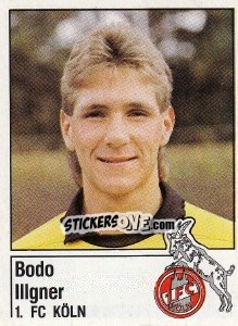 Cromo Bodo Illgner - German Football Bundesliga 1986-1987 - Panini