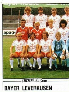 Sticker Mannschaftsbild - German Football Bundesliga 1986-1987 - Panini