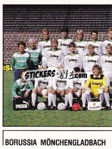 Cromo Mannschafsbild - German Football Bundesliga 1986-1987 - Panini