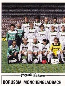 Cromo Mannschafsbild - German Football Bundesliga 1986-1987 - Panini