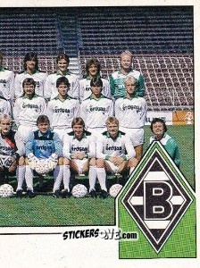 Cromo Mannschaftsbild - German Football Bundesliga 1986-1987 - Panini