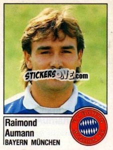 Cromo Raimond Aumann - German Football Bundesliga 1986-1987 - Panini