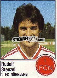 Figurina Rudolf Stenzel - German Football Bundesliga 1986-1987 - Panini