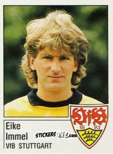 Figurina Eike Immel - German Football Bundesliga 1986-1987 - Panini