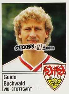 Figurina Guido Buchwald - German Football Bundesliga 1986-1987 - Panini