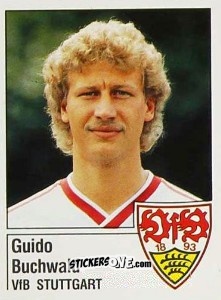 Cromo Guido Buchwald - German Football Bundesliga 1986-1987 - Panini