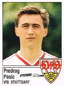 Sticker Predrag Pasic - German Football Bundesliga 1986-1987 n. 300 - Panini
