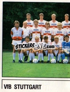 Cromo Mannschaftsbild - German Football Bundesliga 1986-1987 - Panini