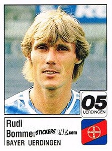 Sticker Rudi Bommer