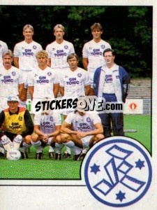 Sticker Mannschaftsbild Stuttgarter Kickers - German Football Bundesliga 1986-1987 - Panini
