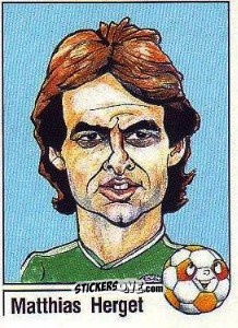 Sticker Matthias Heget - German Football Bundesliga 1986-1987 n. 372 - Panini