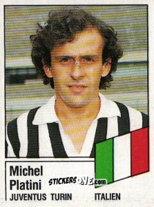 Cromo Michel Platini