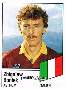 Sticker Zbigniew Boniek